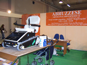 Lo stand dell'Officina Ortopedica Abruzzese